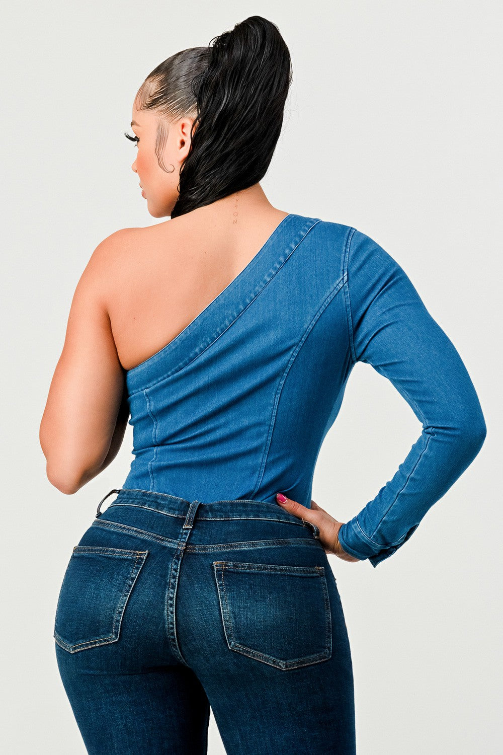 ATHINA DENIM BODYSUIT - WS