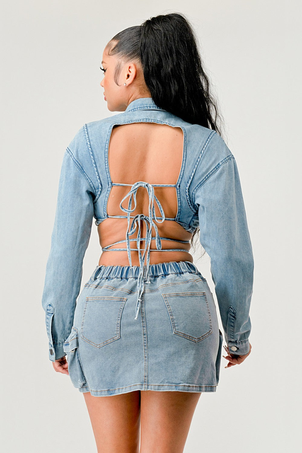 Denim Daze Wrap TOP-WS
